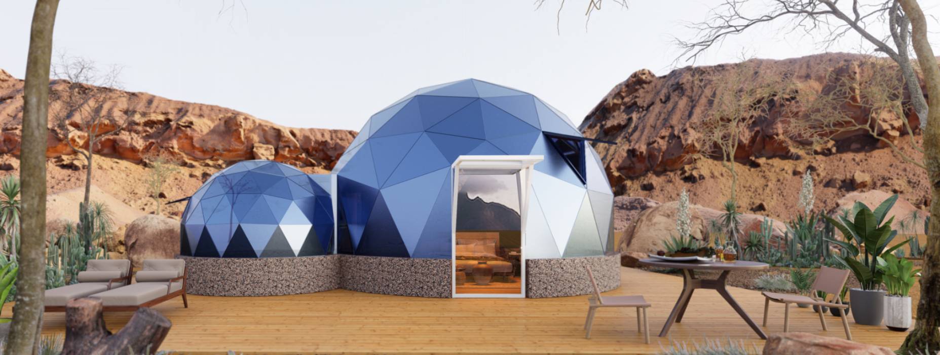 坊子区球形智能光伏玻璃星空房